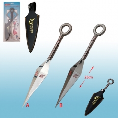 2 Color 23CM Naruto Cartoon Cosplay Anime Kunai