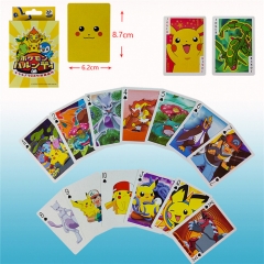 54PCS/SET Pokemon Pikachu Cartoon Cosplay Anime Poker