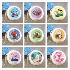 14 Styles K-POP BTS Bulletproof Boy Scouts Cartoon Zipper Wallet Anime Coin Purse