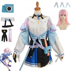 崩坏星穹铁道-三月七同款游戏cos服二次元cosplay角色扮演服