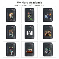 9 Styles My Hero Academia Cartoon PU Anime Wallet Purse