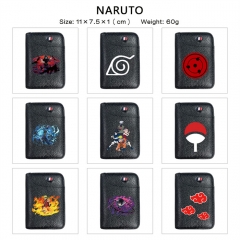 10 Styles Naruto Cartoon PU Anime Wallet Purse