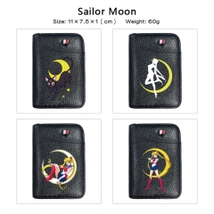6 Styles Pretty Soldier Sailor Moon Cartoon PU Anime Wallet Purse