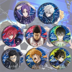 19 Styles Blue Lock Anime Alloy Badge Brooch