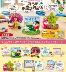 6pcs/set Crayon Shin-chan Anime Figures set