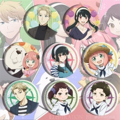 16 Styles SPY x FAMILY Anime Alloy Badge Brooch
