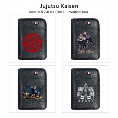 7 Styles Jujutsu Kaisen Cartoon PU Anime Wallet Purse