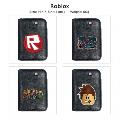 8 Styles Roblox Cartoon PU Anime Wallet Purse