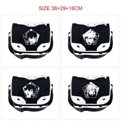 7 Styles Blue Lock Cartoon Pattern Canvas Anime Shoulder Bag