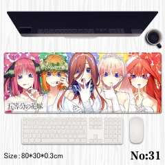 (80*30*0.3CM) 五等分的新娘  鼠标垫