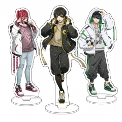 15CM 29 Styles Blue Lock Cartoon Collection Model Anime Acrylic Standing Plates