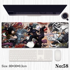 3 Styles (80*30*0.3CM) Jujutsu Kaisen Cartoon Anime Mouse Pad