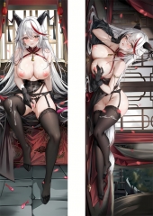 (50*150CM) Azur Lane Sexy Girl Soft Bolster Body Anime Long Pillow