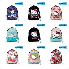 20 Styles Hello Kitty Cartoon Anime Backpack Bag