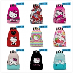 20 Styles Hello Kitty Cartoon Anime Backpack Bag