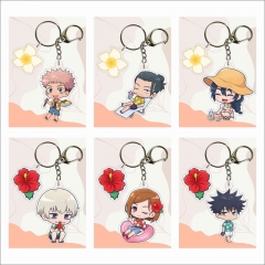 14 Styles Jujutsu Kaisen Cartoon Anime Acrylic Keychain
