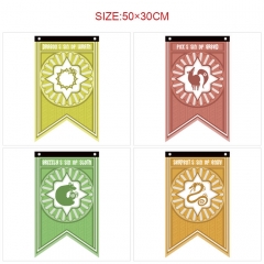 7 Styles 50*30CM The Seven Deadly Sins/Nanatsu no Taizai Cartoon Decoration Anime Flag