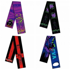 4 Styles EVA/Neon Genesis Evangelion Cartoon Pattern Anime Scarf