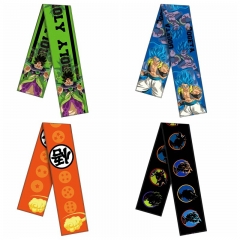 4 Styles Dragon Ball Z Cartoon Pattern Anime Scarf