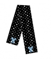 2 Styles Kingdom Hearts Cartoon Pattern Anime Scarf