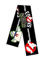 Ghostbusters Cartoon Pattern Anime Scarf