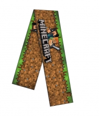 2 Styles Minecraft Cartoon Pattern Anime Scarf