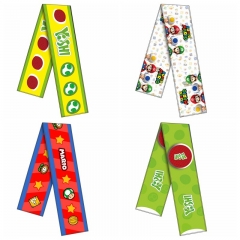 5 Styles Super Mario Bro Cartoon Pattern Anime Scarf