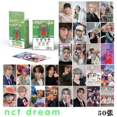 Nct dream朴志晟镭射小卡 盒装50张一盒 周边专辑小卡LOMO卡三寸