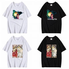 6 Styles Fate Stay Night Cartoon Pattern Anime T Shirt