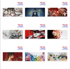 (25*30*0.3cm) 12 Styles Jigokuraku Cartoon Pattern Anime Mouse Pad