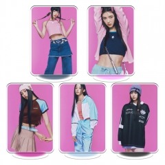 中立牌 女团Newjeans范玉欣姜海粼金敏智李惠仁牟智慧KPOP明星周边立牌