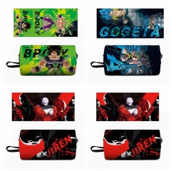 3 Styles Dragon Ball Z Rolling Pencil Case Anime Pencil Bag