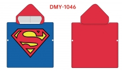 Marvel Superman Cartoon Pattern Anime Children's Bath Towel