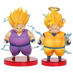 13CM 2 Styles GK Dragon Ball Z Son Goku Son Gohan Anime PVC Figure Toy Doll