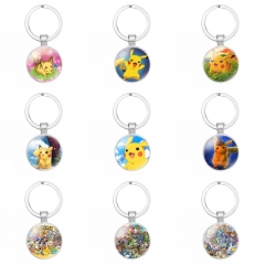 14 Styles Pokemon Cartoon Alloy Anime Keychain