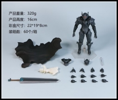 剑风传奇狂战士 格斯可动figma sp-046格斯甲胄盒装手办 高16cm 一箱60个1