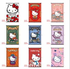 30 Styles 60*90CM Hello Kitty Wallscrolls Decorative Anime Wall Scroll