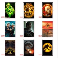 60*90cm 侏罗纪世界 挂画