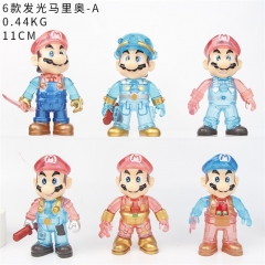 （带电）玛丽 super mario动漫手办摆件模型玩具路易基马里奥耀西龙 模型