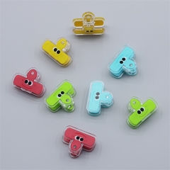 4 Styles 4CM Cute Acrylic Photo Clip Multi-Functional Anime PP Clip