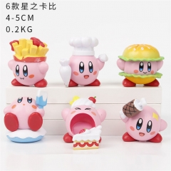 6款星之卡比4-5CM0.2KG  手办 公仔