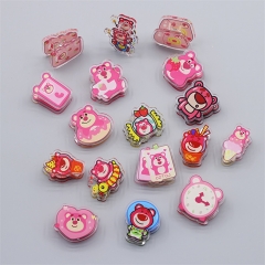 16 Styles 4CM Toy Story Lots-o'-Huggin' Bear Cute Acrylic Photo Clip Multi-Functional Anime PP Clip