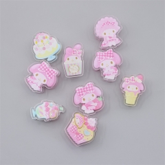 9 Styles 4CM Sanrio My Melody Cute Acrylic Photo Clip Multi-Functional Anime PP Clip