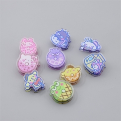 15 Styles 4CM Sanrio Cute Acrylic Photo Clip Multi-Functional Anime PP Clip