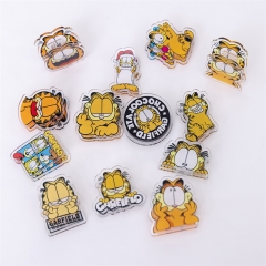 17 Styles 4CM Garfield Cute Acrylic Photo Clip Multi-Functional Anime PP Clip