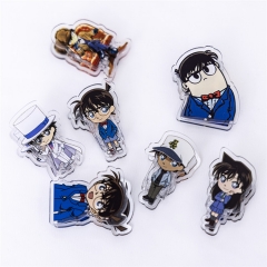 8 Styles 4CM Detective Conan Cute Acrylic Photo Clip Multi-Functional Anime PP Clip