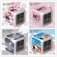 三丽鸥  新货精品动漫方形闹钟