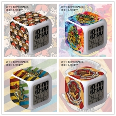 哈利波特 新货精品动漫方形闹钟