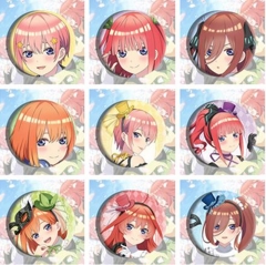 五等分的新娘  精品动漫马口铁徽章胸章