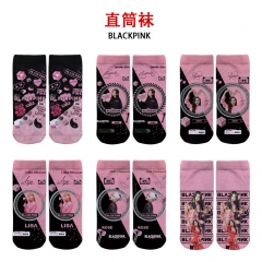 BLACKPINK 精品动漫全彩直筒袜